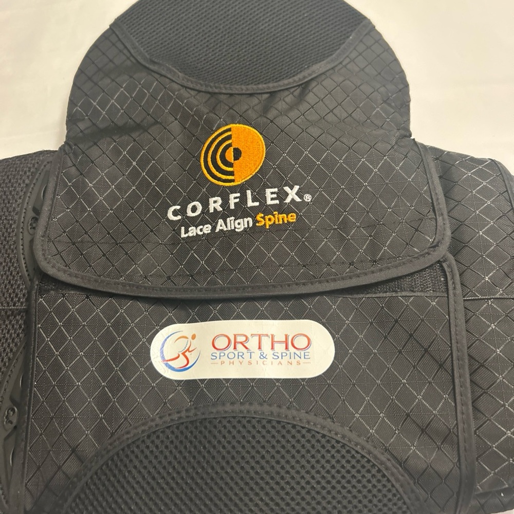 Black Orthopedic Support Device